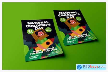 National Children's Day Event - Poster Template