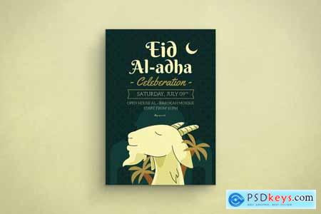 Eid Al-Adha Flyer 9NGHJDB