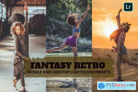 Fantasy Retro Lightroom Presets Dekstop and Mobile