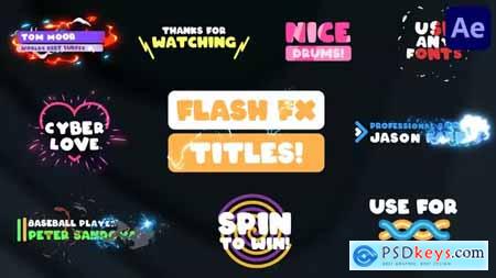 Flash FX Titles After Effects 38412747