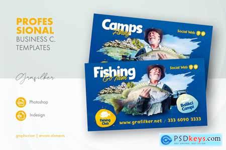 Fishing Business Card Templates