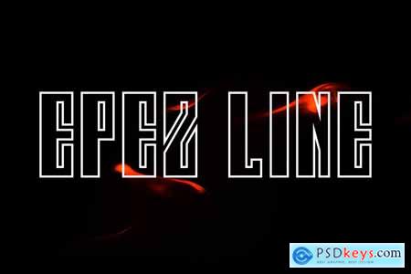 EPEZ LINE Font
