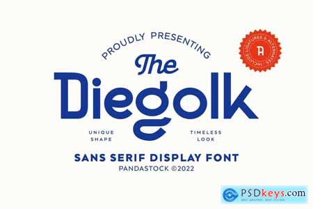 Diegolk - Unique Sans Serif Fonts