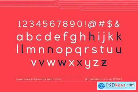 Aetro - Sans Serif Display Font
