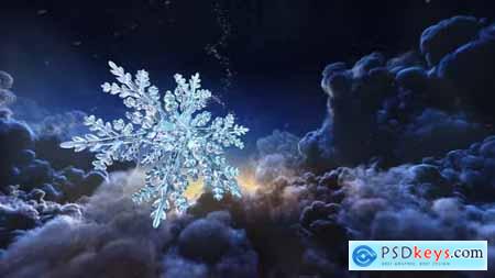 Christmas Snowflake Intro 29640932