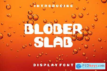 BLOBER SLAB Font