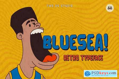 Bluesea - Retro Typeface