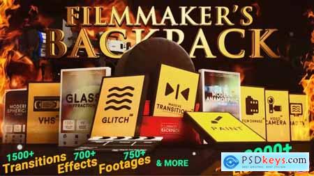 Filmmaker's Backpack Big Pack of Transitions Effects Footages and Presets for Premiere Pro 28628558
