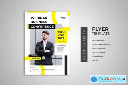 Business Conference Flyer 2M3AA3B