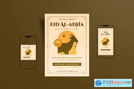 Eid Al-Adha Flyer V6L4C3F