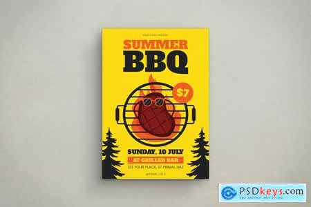 Summer BBQ Flyer WBL3BCH