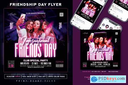 International Friendship Day Flyer