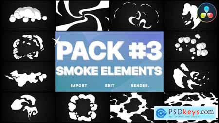 Smoke Elements Pack 03 DaVinci Resolve