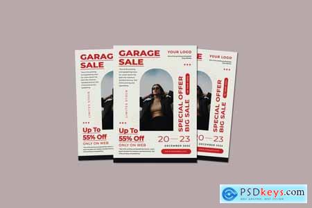 Garage Sale Flyer GK7YGRK