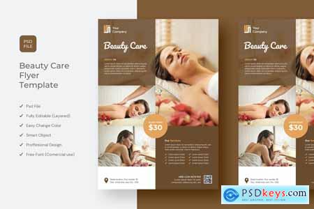Beauty Care Spa Flyer 7NQ5G6L