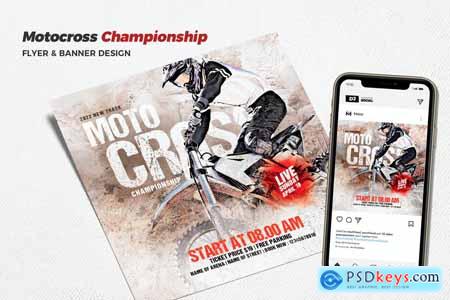 Motocross Championship Social Media Promotion 3F3CSBN