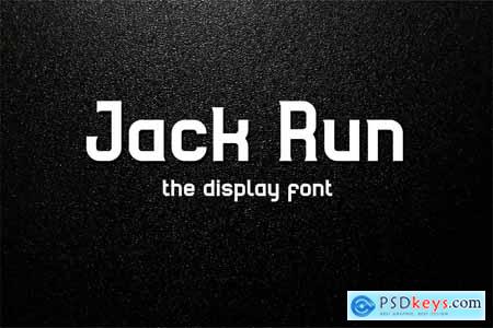 Jack Run - Display Font