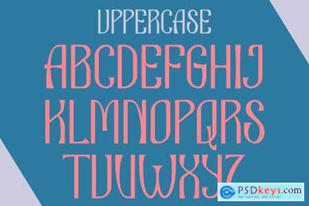Kassiandra Display Font Typeface