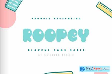 Rooper - Playful Sans Serif Font