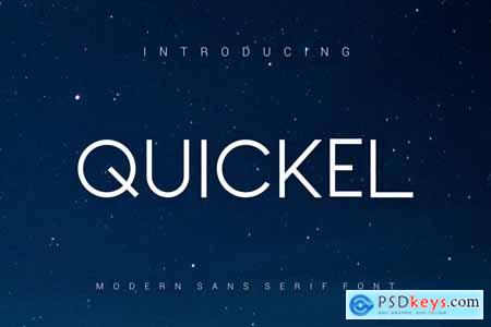 Quickel Font