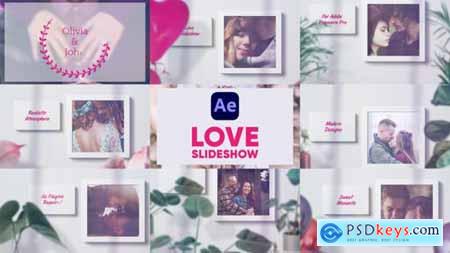 Love Slideshow For After Effects