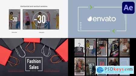 Fashion Sales Slideshow for After Effects