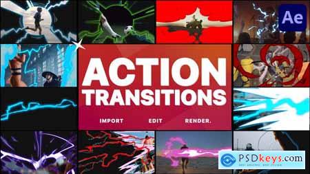 Action Transitions After Effects