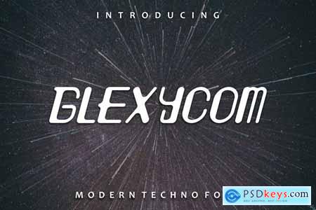 Glexycom font