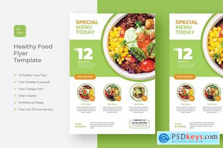 Healthy Food Flyer TADW6Q4
