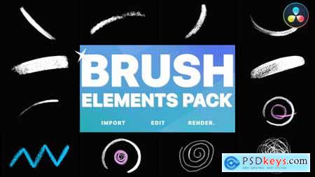 Brush Elements DaVinci Resolve