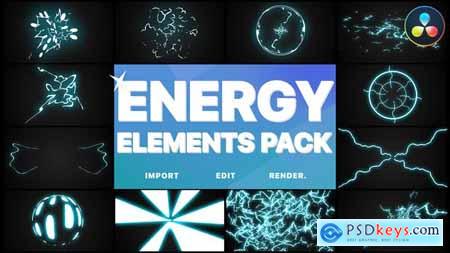 Energy Elements Pack DaVinci Resolve