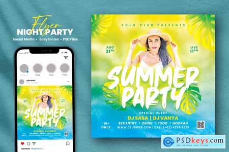 Summer Party Flyer - Sasa 8BPJVVH