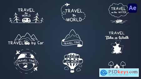 Travel titles [After Effects] 38575102