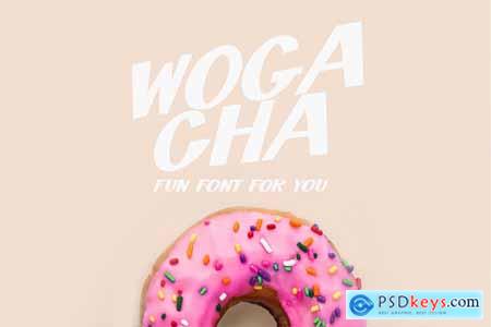 Wogacha - Fun Font For You