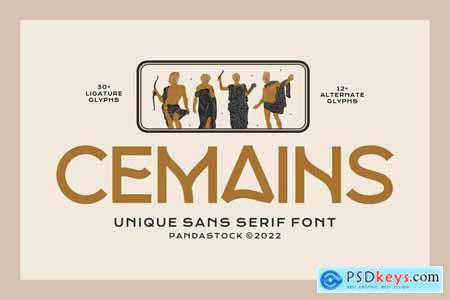 Cemains - Classic Sans Serif Fonts