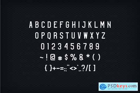 Prime Hero - Modern display font