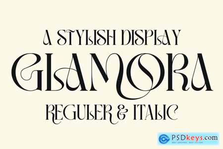 Glamora Stylish Display Font
