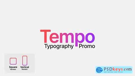 Tempo - Typography Promo 38463630