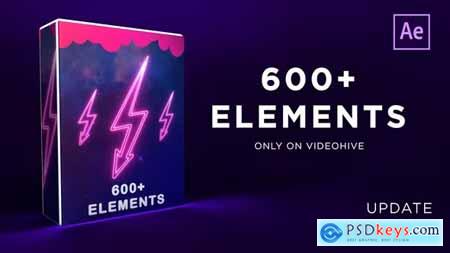 600+ Elements 23271575