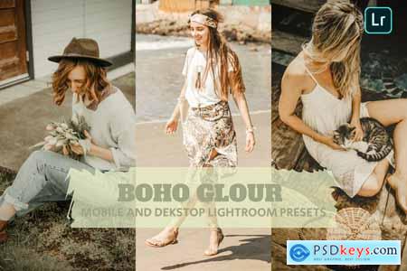 Boho Glour Lightroom Presets Dekstop and Mobile