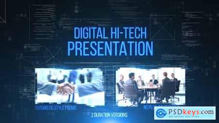Digital Hi-Tech Presentation 10855541