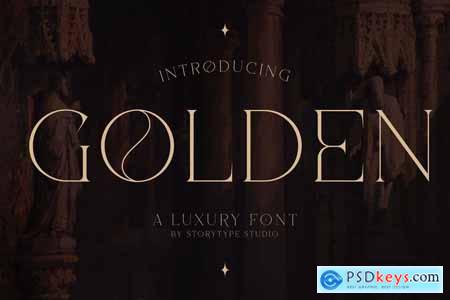 Golden Luxury Font