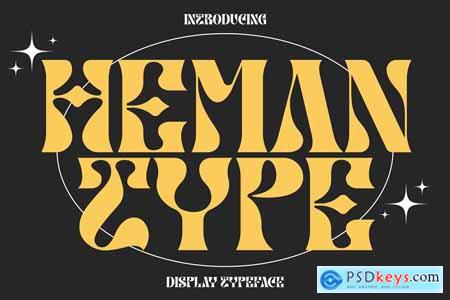Heman Type Display Font