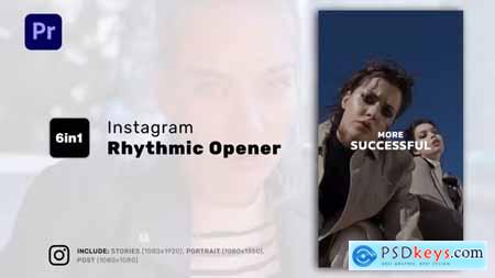 Instagram Rhythmic Opener for Premiere Pro 38659986