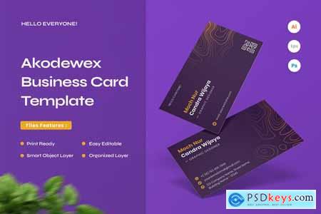 Akodewex Business Card 3MHU9NA