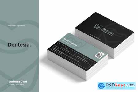 Dentesia Business Card Template