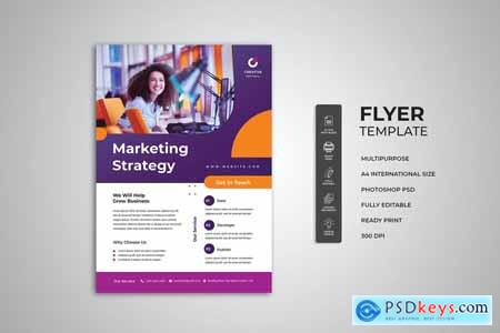 Marketing Strategy Flyer JDB6XV7