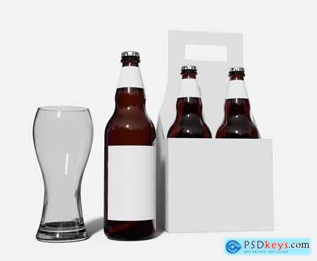 Beer Bottles & Packaging Mockup