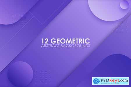 Elegant Geometric Abstract Backgrounds