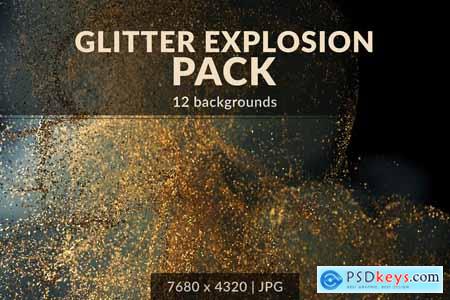 Golden Glitter Explosion Pack